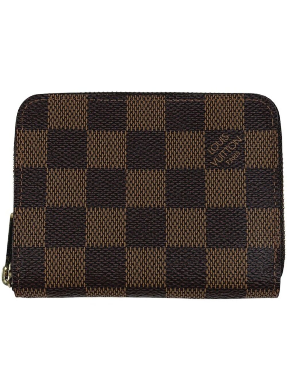 Louis Vuitton Zippy Coin Purse Round Zip Damier Brown - Picture 1 of 6